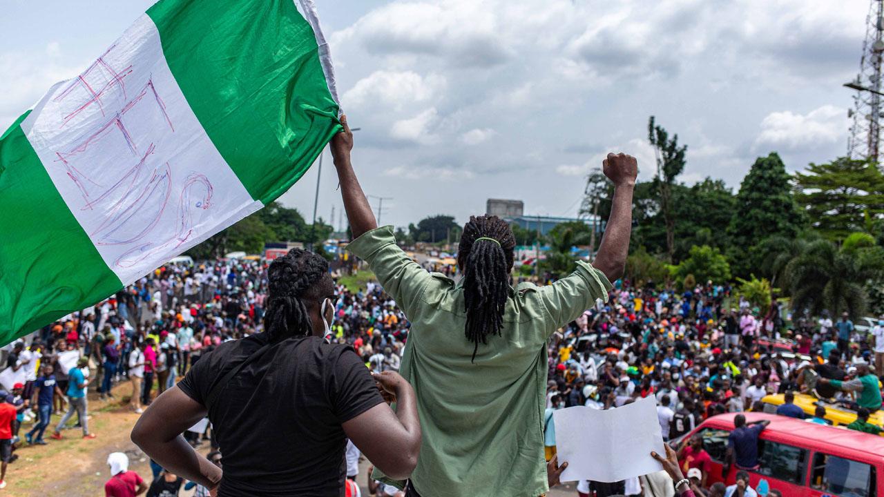 Lekki: Police shot demonstrator holding flag-petitioner