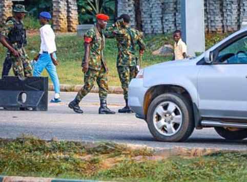 Soldiers deployed to communities near Abuja airport