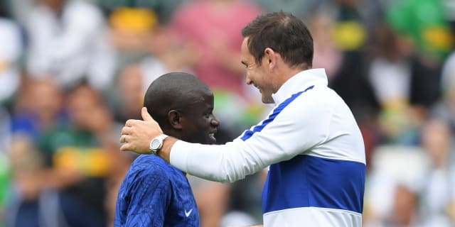The only problem I had with Kante, Lampard reveals