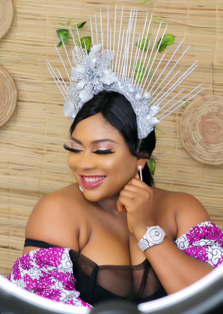 Queeneth Agbor speaks on kissing in a movie