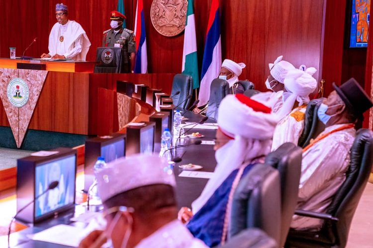 What Buhari told Sultan, Ooni other traditional rulers during Aso Rock meeting