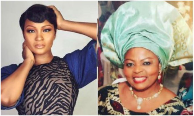 Sad! Osas Ighodaro loses mother