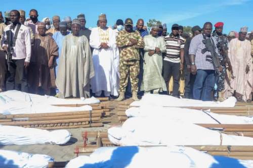 Borno killing: Activists, Aisha Yesufu, Adeyanju, others humiliate Buhari on social media, demand his resignation