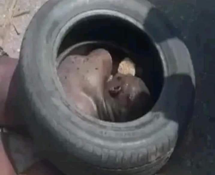 Tears as Mob sets suspected thief ablaze in Delta State for snatching phone with toy gun. Pictures below The suspect before he was set ablaze A suspected thief was beaten to death and set ablaze by a mob in Idjerhe community, Ethiope West Local Government Area of Delta State on Tuesday morning, November 24. It was gathered that the suspect, who was part of a two-man gang accosted a lady with a toy gun and snatched her mobile phone and undisclosed sum of money. When the victim discovered that it was a toy gun, she raised the alarm and the suspected robbers fled. The alarm attracted the attention of the a mob in the area, who pursued the suspects. They caught one of them, beat him to death before setting his body ablaze. Spokesperson of the State Police Command, DSP Onome Onovwakpoyeya, confirmed the incident.