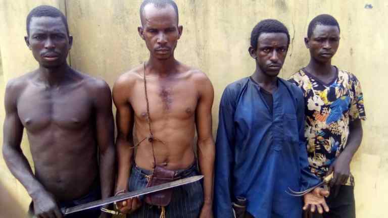Five arrested for robbing church, kidnapping member during night vigil in Ogun