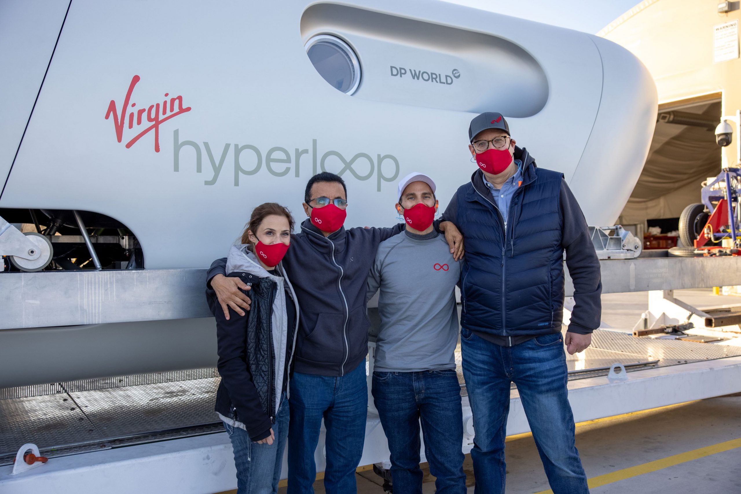 Virgin Hyperloop makes transportation history [VIDEO]