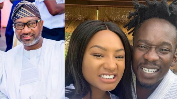 Otedola teases daughter, Mr Eazi on getting married