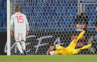 Nations League: Spain play draw after Ramos misses 2 penalty kicks