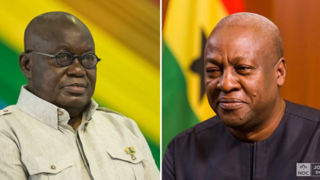 Ghana elections: Confusion as Akufo-Addo, Mahama claim victory