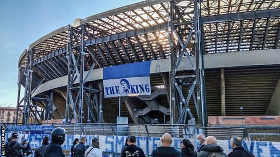 Serie A: Napoli rename stadium after Diego Maradona