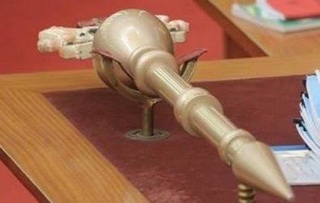 BREAKING: Police recover stolen Ogun Assembly mace in Lagos