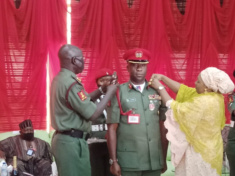 Nigerian Army decorates 39 new major generals