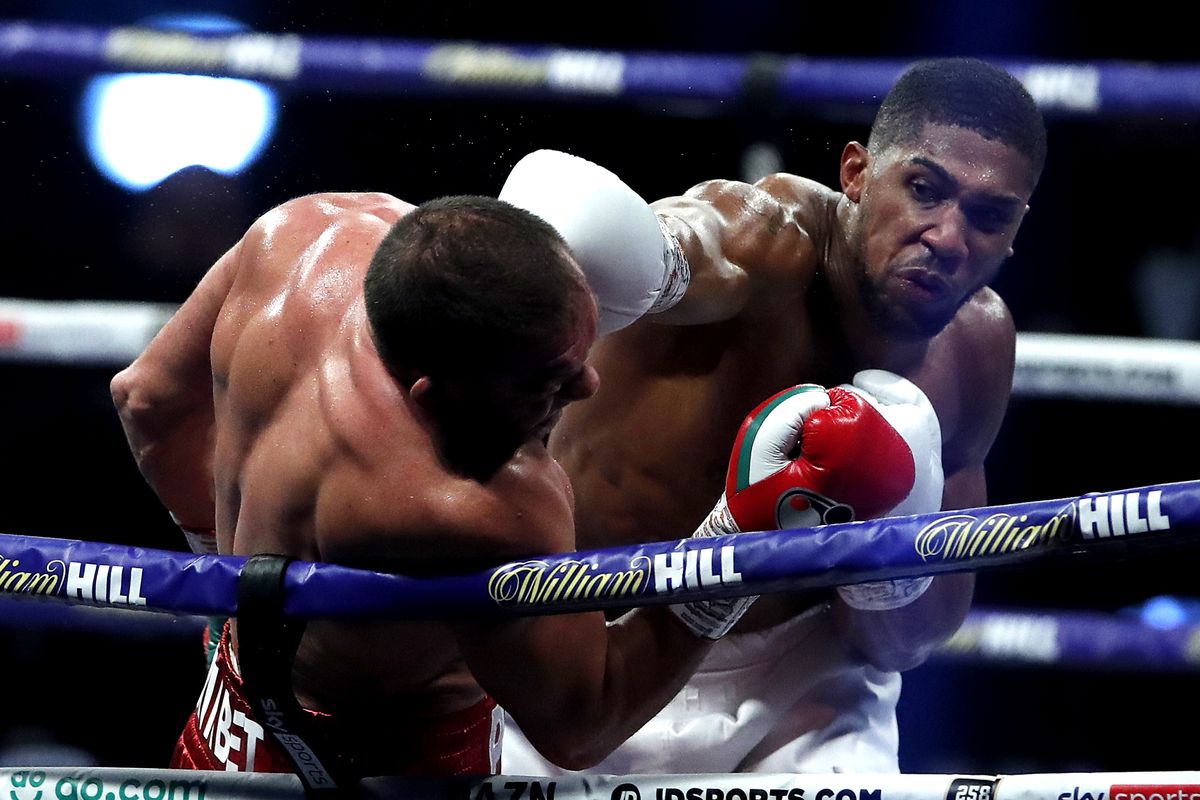 BREAKING: Joshua knocks out Pulev to retain heavyweight titles