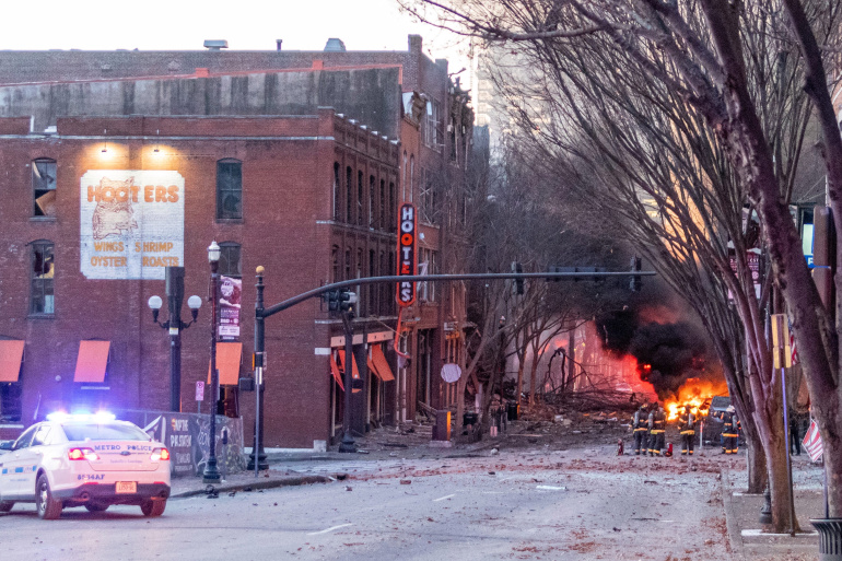 Explosion rocks U.S. State on Christmas Day