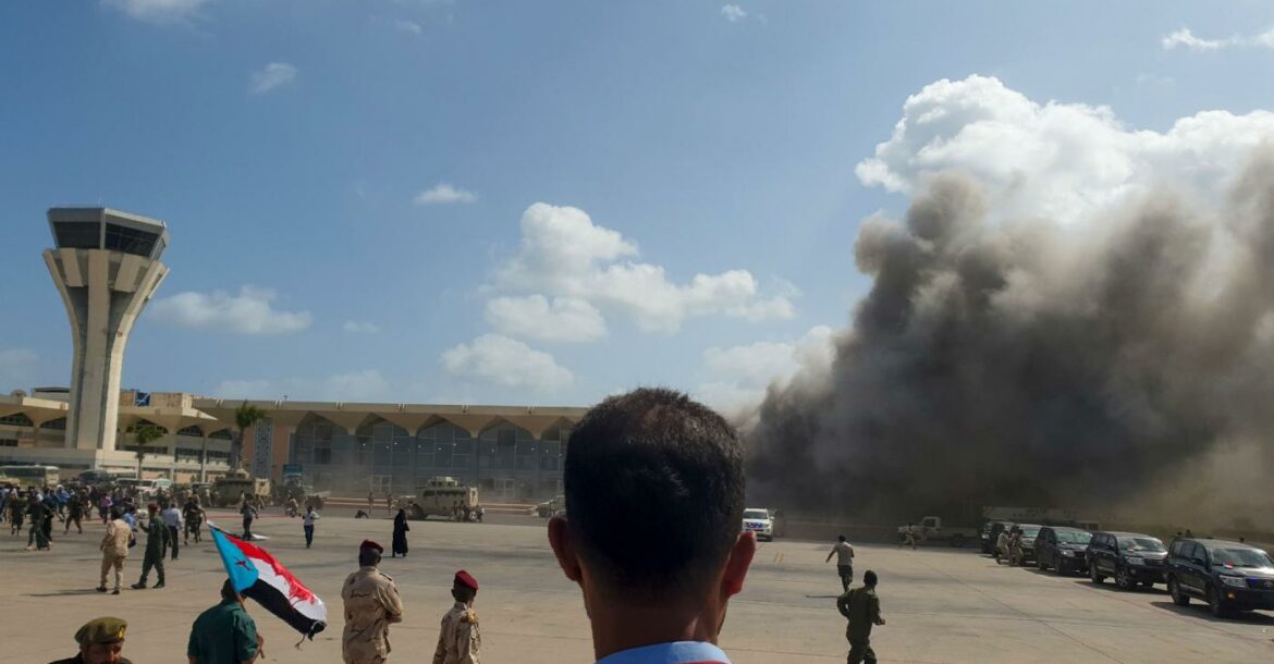 Sad! 26 killed, 50 injured in Yemen airport blast