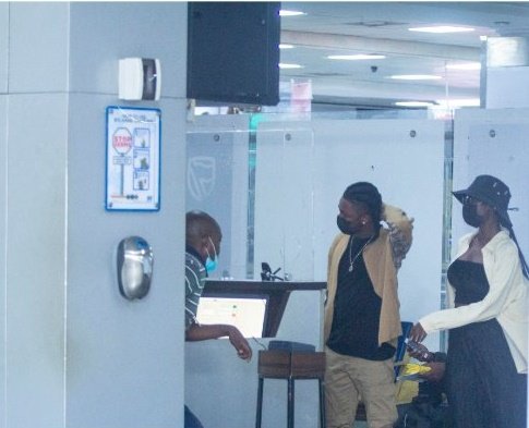 Omah Lay, Tems arrive Nigeria from Uganda