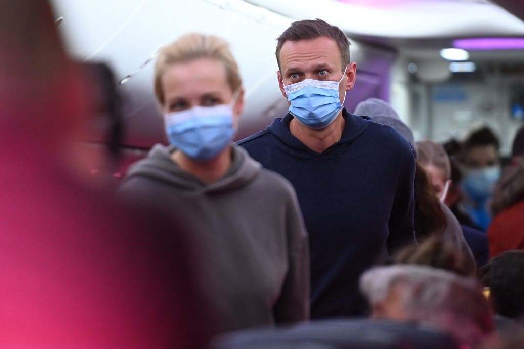Navalny arrested at Moscow’s Sheremetyevo airport