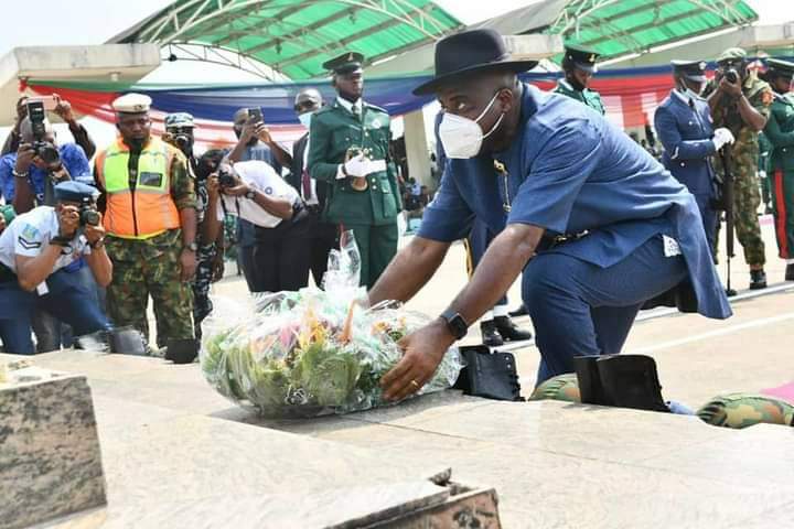 Gov Diri extols courage, sacrifice of fallen soldiers