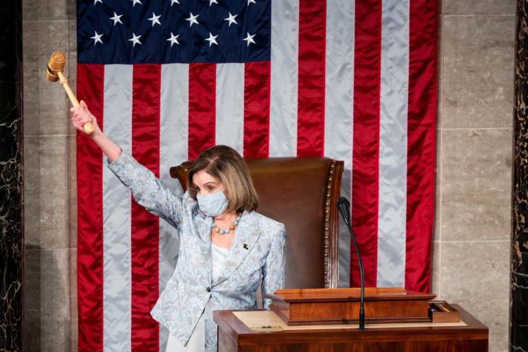 80-year-old Pelosi re-elected speaker as new U.S. Congress takes office