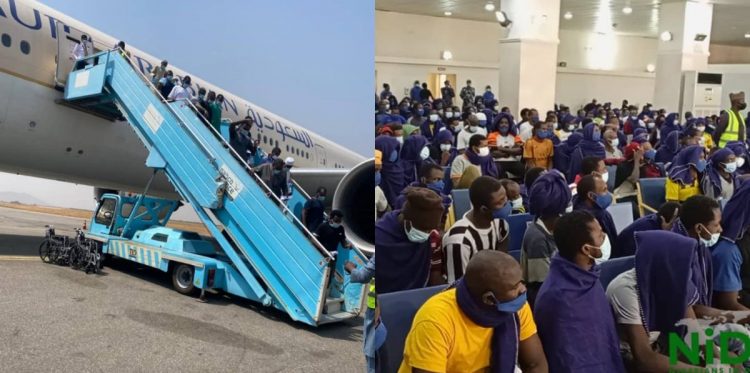 Nigerians stranded in Saudi Arabia arriving the country