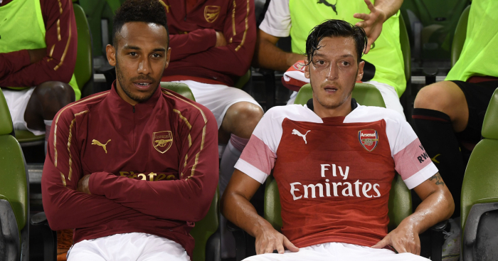 Aubameyang’s message to Ozil after Arsenal exit
