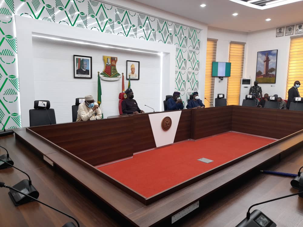 Insecurity: South West Governors, monarchs storm Ibadan [Photos]