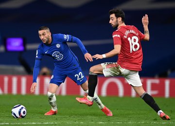 Man Utd denied penalty in draw at Stamford Bridge