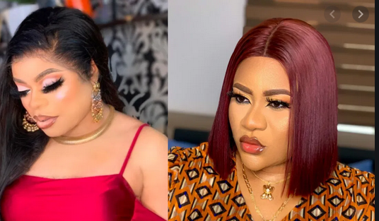 Bobrisky, Nkechi Blessing in war of words