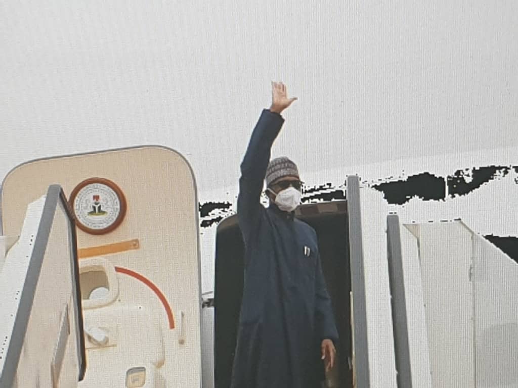 JUST IN: Buhari departs Abuja on four-day foreign trip