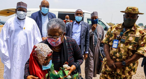 Photos: Okonjo-Iweala makes first official visit to Nigeria as WTO DG