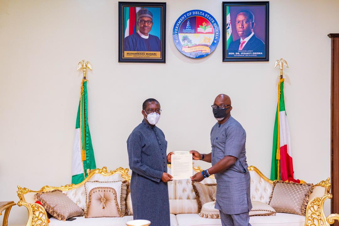 Okowa congratulates ‘Delta illustrious son’, Pinnick on FIFA Council election