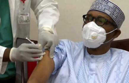 UPDATED: Buhari, Osinbajo receive COVID-19 vaccine on Live TV