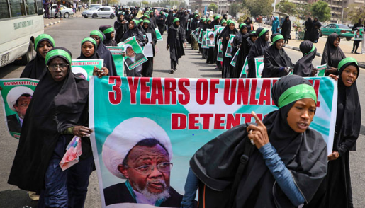 One killed as police disperse protesting IMN members in Abuja