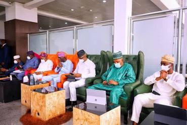 In Photos: Sanwo-Olu, Fayemi, Abiodun, others stranded at Abuja airport over bad weather