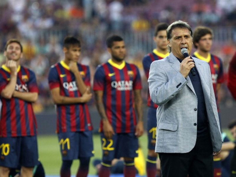 Tata Martino still unhappy with Barca treatment