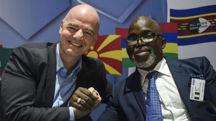 Pinnick’s position in FIFA beneficial for Nigeria’s football dev’t – Buhari