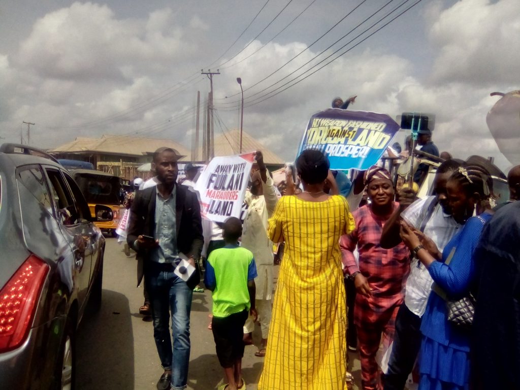 ICYMI: Yoruba leaders, youths stage protest, demand Oduduwa Republic [PHOTOS]