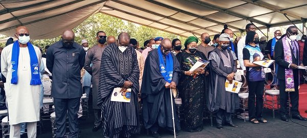 Photo News: Oyetola, Fayemi, Makinde, others bid Yinka Odumakin farewell