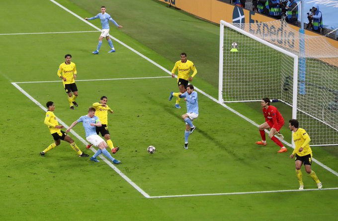 We should have scored more, says De Bruyne after Dortmund win