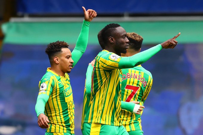 EPL: West Brom thrash Chelsea at Stamford Bridge