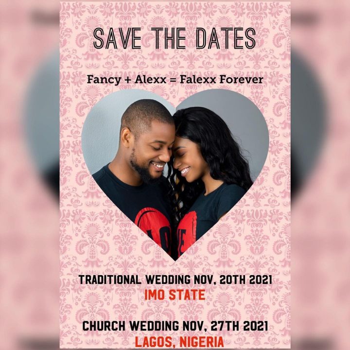 Alexx Ekubo announces wedding date