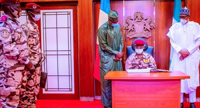 We’ll return to democratic rule in 18 months, Chad’s new leader, Mahamat Deby assures Buhari