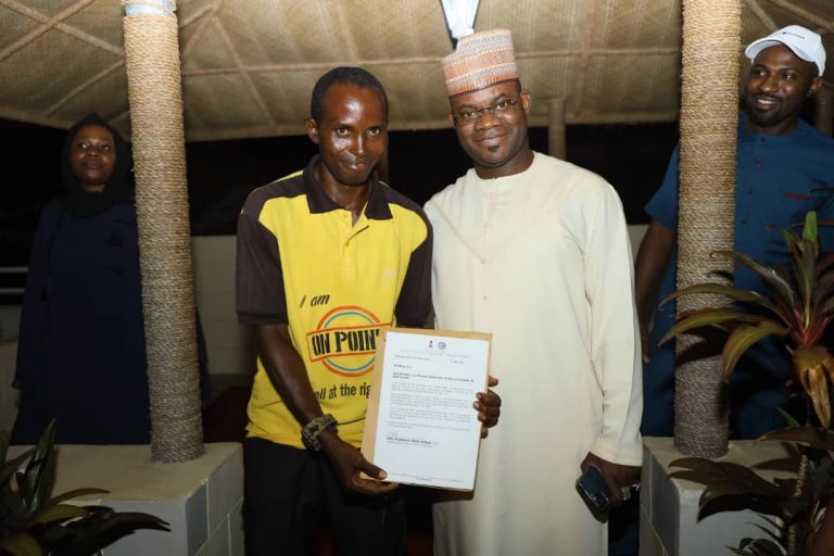 Gov Bello appoints speech impaired former cleaner as aide