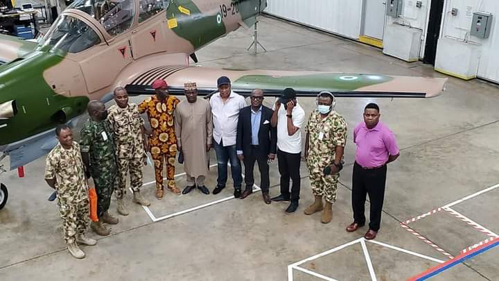 BREAKING: First batch of A-29 Super Tucano aircraft departs U.S. for Nigeria