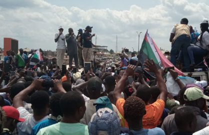Sunday Igboho joins Yoruba nation agitators in Osun