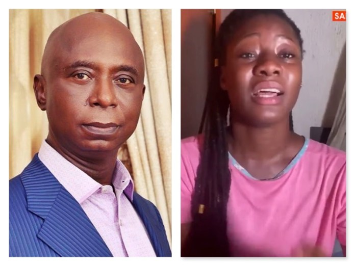 “Ned Nwoko, please release my daddy”, Teenage girl begs for help