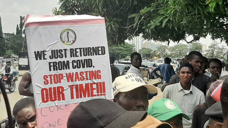 ASUP Strike: Polytechnic students threaten to disrupt flights at Abuja Airport