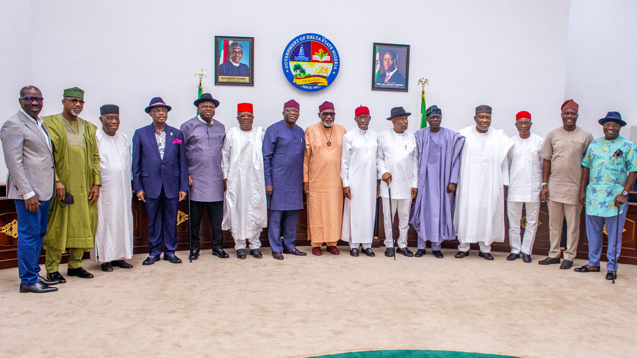 Months after meeting in Lagos, Delta States; Southern Governors converge again in Enugu