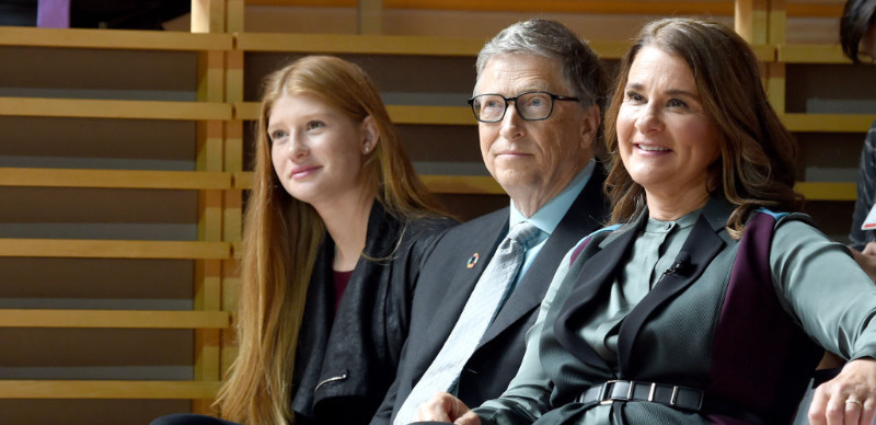Bill Gates’ daughter reacts to parents’ divorce