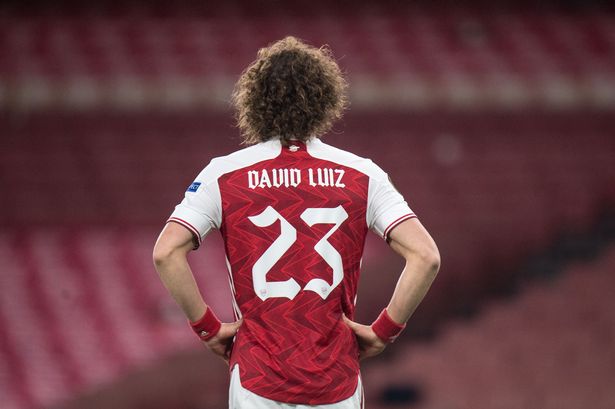 David Luiz rejects Arsenal’s new contract offer, leaving club with three others